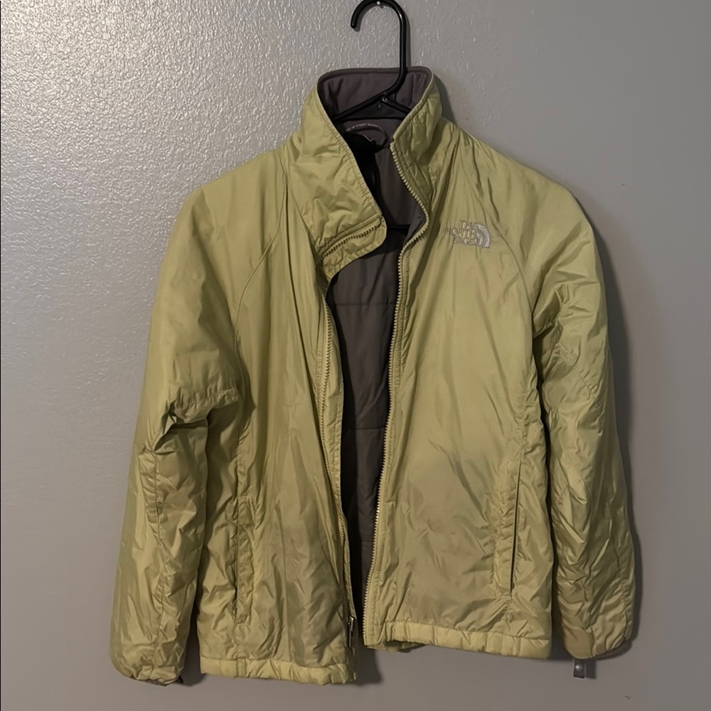 The North Face Pale Yellow Jacket